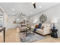 Cozy living room showcases a comfortable seating arrangement and stylish accents for a relaxing atmosphere at 506 71St Ave # 7, St Pete Beach, FL 33706
