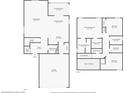 Home floorplan featuring spacious rooms, kitchen, bedrooms, bathrooms, and a garage at 2122 Richwood Pike Dr, Ruskin, FL 33570