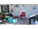 Up close image of the front entrance and sitting area at 3436 100Th N Ave, Pinellas Park, FL 33782