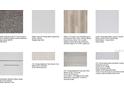 Image showcasing the selected countertops, backsplash, flooring, and cabinets for the home at 735 Sky Shade Dr, Apollo Beach, FL 33572