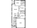 Functional layout features three bedrooms, open living space, island kitchen, and a garage at 1006 Spotted Egret Loop, Ruskin, FL 33570