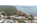 Waterfront home with mature landscaping on a large lot at 8347 41St N Ave, St Petersburg, FL 33709