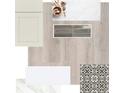 Selection of home features including flooring, countertops, and cabinet options at 404 N Westland St # 1, Tampa, FL 33609