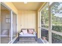 Cozy screened porch with comfortable seating, perfect for relaxation and enjoying the outdoors at 10928 Brickside Ct, Riverview, FL 33579