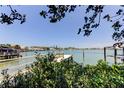 Scenic view of dock with waterfront view at 412 20Th Ave, Indian Rocks Beach, FL 33785