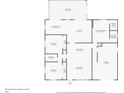 Layout of this house featuring kitchen, sun room, bedrooms, and bathrooms at 608 Lemonwood Dr, Oldsmar, FL 34677