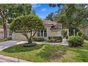 Inviting home exterior showcasing lush landscaping and a well-maintained lawn at 15314 Sherwood Forest Dr, Tampa, FL 33647