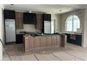 Spacious kitchen featuring a large island and modern cabinetry at 4224 W Corona St, Tampa, FL 33629