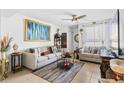 Cozy living room with stylish decor, neutral furniture, and ample natural light at 4306 La Mora Ct, Tampa, FL 33611