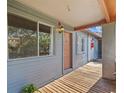 Inviting condo entrance with wood floors, providing a warm welcome at 10265 Gandy N Blvd # 1406, St Petersburg, FL 33702