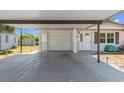 Attached carport with garage at 6424 Ponder Dr, Port Richey, FL 34668