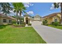 Charming single-story home with a two-car garage and lush green lawn at 3315 Granite Ridge Loop, Land O Lakes, FL 34638