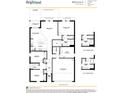 Biltmore II floor plan featuring 3 bedrooms, 2 baths, flex space, great room, and 2-car garage at 5133 Harbinger Rd, Spring Hill, FL 34608