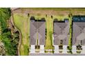 Aerial view showing the property's backyard and layout within the community at 6206 Mooring Line Cir, Apollo Beach, FL 33572