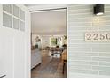 Inviting entryway showcasing an open floor plan with a view into the dining and living areas at 2250 64Th N St, St Petersburg, FL 33710