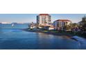 Beautiful condo building overlooking a serene beach and calm bay waters at 6265 Sun Blvd # 805, St Petersburg, FL 33715