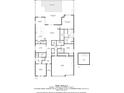 Detailed floor plan showcasing the layout of this spacious 2,576 sq ft home, including the pool and screened porch at 10982 Banyan Breeze Blvd, Land O Lakes, FL 34638