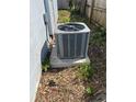Exterior shot of gray air conditioning unit at 5700 65Th N Ave, Pinellas Park, FL 33781