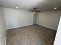 Bedroom featuring recessed lighting and ceiling fan at 10414 Rosemount Dr, Tampa, FL 33624