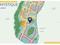 Community map illustrating the neighborhood layout, amenities, and proximity to local attractions at 16419 Sapphire Point Dr, Lakewood Ranch, FL 34211