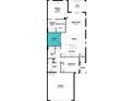 Home plan featuring a modern layout with Primary suite, kitchen, dining, great room, lanai, study, and two-car garage at 20423 Symphony Pl, Venice, FL 34293