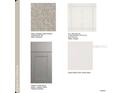 Selection of materials with carpet, tile, and cabinet samples at 13279 Tropical Breeze Way, Hudson, FL 34669