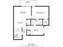 Detailed floor plan showcasing the layout of the home's rooms and dimensions at 250 Medallion Blvd # H, Madeira Beach, FL 33708