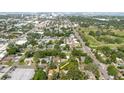 Aerial view of neighborhood near downtown showcasing the property's location in a vibrant area at 111 Orangeview Ave, Clearwater, FL 33755