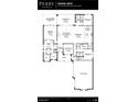 Detailed floor plan showcasing the layout of the spacious 2697 sq ft home with primary and other bedrooms at 19453 Sheltered Hill Dr, Brooksville, FL 34601