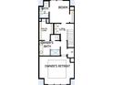 Floor plan showcasing the third-floor bedrooms, bathrooms, and utility room at 3101 4Th N Ter, St Petersburg, FL 33713