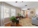 Bright living room with hardwood floors and lots of windows at 720 39Th N Ave, St Petersburg, FL 33703