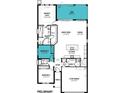 Detailed floor plan showcasing the layout of this home including the owner's suite and lanai at 11470 Myakka Blue Dr, Venice, FL 34293