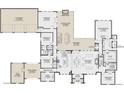 Detailed floor plan showcases an open layout, a gourmet kitchen, Primary suite, and an outdoor living area at 511 Avonwood, Tampa, FL 33625