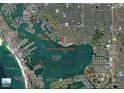 Aerial view of 5925 Shore Blvd S #602, St. Pete Beach with a convenient location near the water at 5925 Shore S Blvd # 602, Gulfport, FL 33707