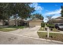 Charming single Gathering home with a well-maintained lawn and inviting curb appeal at 7031 Kendall Heath Way, Land O Lakes, FL 34637