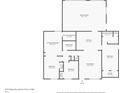 Floorplan showcasing the layout of a home at 10319 Widgeon Way, New Port Richey, FL 34654
