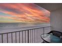 Breathtaking ocean views from this condo balcony, an ideal spot to unwind and soak in the scenery at 18650 Gulf Blvd # 313, Indian Shores, FL 33785