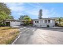 Charming single-story home featuring a well-maintained lawn, attached garage, and freshly painted exterior at 6811 N Himes Ave, Tampa, FL 33614