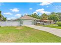 Spacious single-story house with a well-maintained lawn, long driveway and an attached two car garage at 7612 S 36Th Ave, Tampa, FL 33619