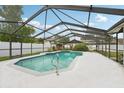 Screened-in pool area perfect for outdoor enjoyment and relaxation at 1624 Shady Leaf Dr, Valrico, FL 33596