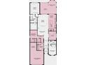 Detailed floor plan showcasing the layout of the home, including bedrooms, bathrooms, and living spaces at 29807 Imperati Blvd, Wesley Chapel, FL 33543