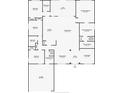 A detailed floor plan showcasing the layout and dimensions of each room in this home at 1934 Samantha Ln, Valrico, FL 33594