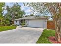 Attractive one-story home featuring a two car garage, a charming screened porch and mature landscaping at 2620 49Th N Ave, St Petersburg, FL 33714