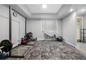 Spacious exercise room featuring neutral walls, drop ceiling and a window at 534 Berkley Ave, Tarpon Springs, FL 34689