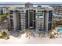 Luxury beachfront condo features stunning views, a pristine beach, and lush landscaping at 1600 Gulf Blvd # 1112, Clearwater Beach, FL 33767