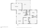 Detailed floor plan of the home showcasing the layout of rooms and dimensions at 307 Francis Dr, Apollo Beach, FL 33572