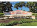 Waterside at Coquina Key South community sign featuring tropical landscaping and a welcoming entrance at 5012 Starfish Se Dr # B, St Petersburg, FL 33705
