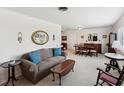 Inviting living room with neutral tones, comfortable seating, and ample natural light at 5812 52Nd N Ave, Kenneth City, FL 33709