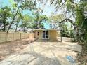 Large backyard and patio with fence at 1536 S Martin Luther King Jr Ave, Clearwater, FL 33756