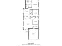 Home floor plan showing the layout of the rooms and total 1442 sq ft size at 36777 Thomas Jefferson Rd, Dade City, FL 33525